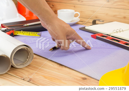 Architect concept, Architects office working Architect concept, Architects office working 29551879