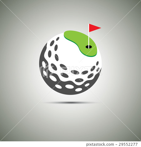 Golf icon logo. 29552277