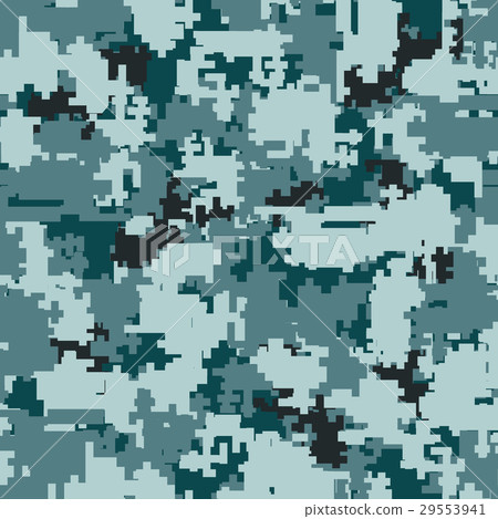 Digital camouflage seamless patterns 29553941