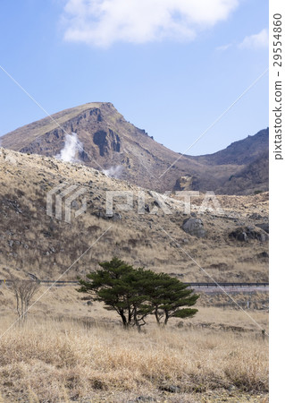 在Ebino Kogen的韓國山和Iwoosan 29554860