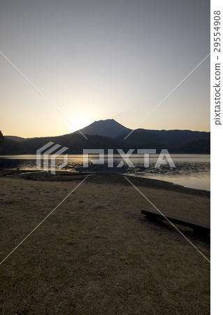 從高千穗宮崎縣的Oike的晚上視圖 從高千穗宮崎縣的Oike的晚上視圖 29554908