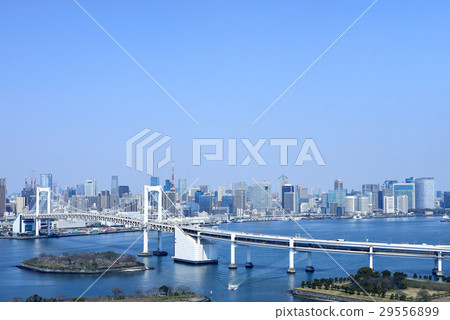 東京城市風景彩虹橋 東京城市風景彩虹橋 29556899