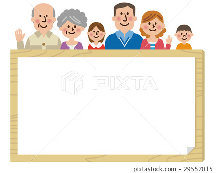 Three generations family vector 29557015