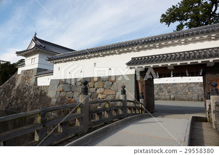 Inner partition gate (Masuro) seen from Sumiyoshi Bridge, Odawara Castle, Kanagawa Prefecture 29558380