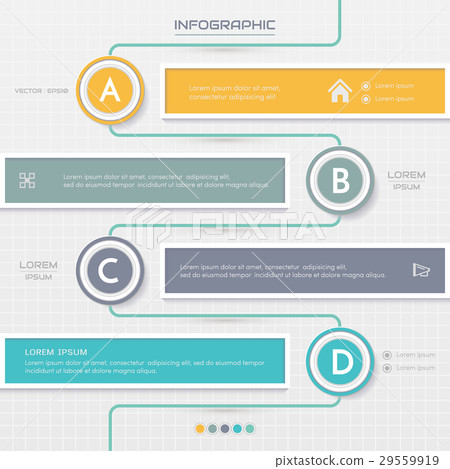 Infographics design template with icons Infographics design template with icons 29559919
