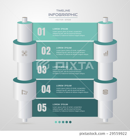 Infographics design template with business icons Infographics design template with business icons 29559922