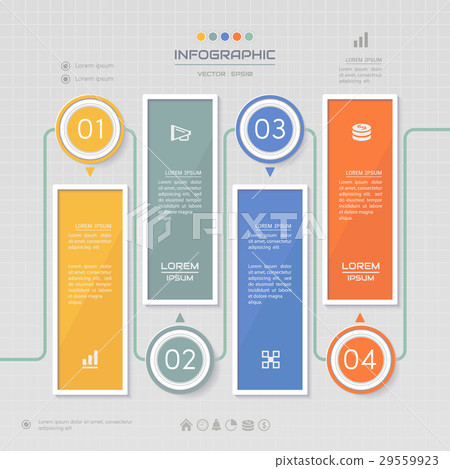 Infographics design template with icons Infographics design template with icons 29559923