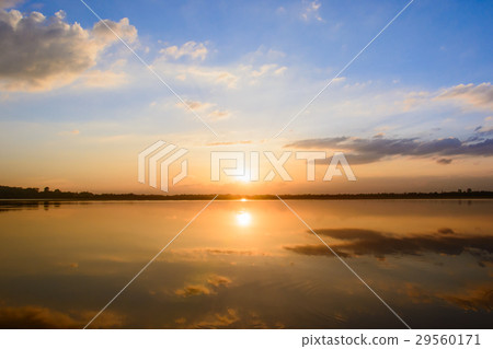 sunrise in the sea 29560171