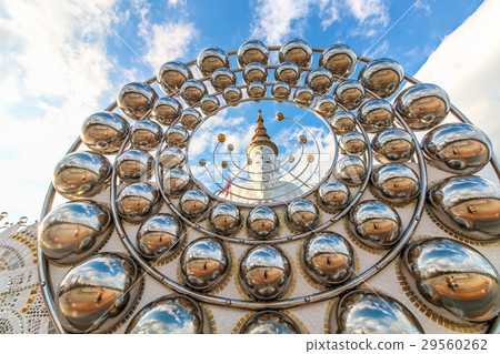 White buddha statue,Wat Phra That Pha Son Kaew White buddha statue,Wat Phra That Pha Son Kaew 29560262
