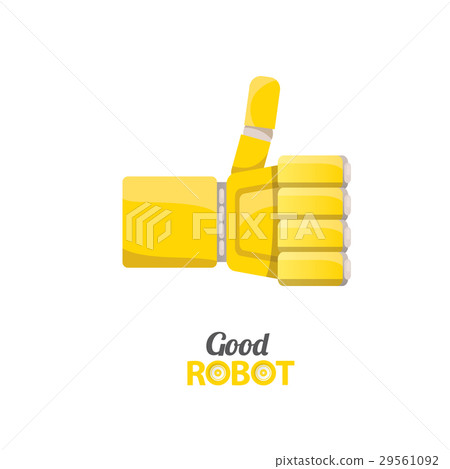vector robotic arm symbol. robot hand. vector robotic arm symbol. robot hand. 29561092