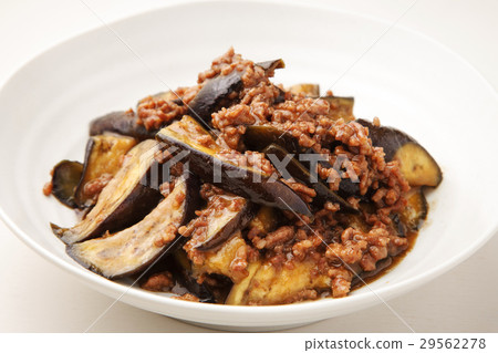 用肉和味噌炒茄子 29562278