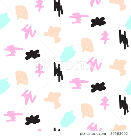 Abstract pastel color strokes seamless pattern. Abstract pastel color strokes seamless pattern. 29563602