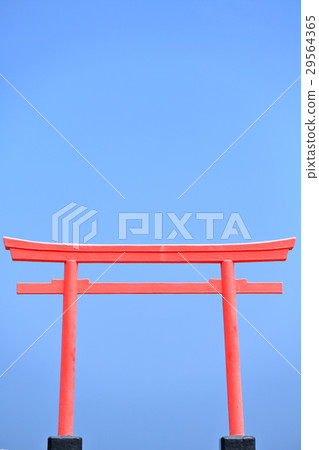 鳥居和藍天 鳥居和藍天 29564365