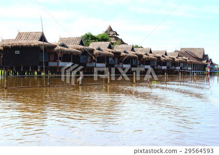 House on Inle Lake Myanmar 29564593