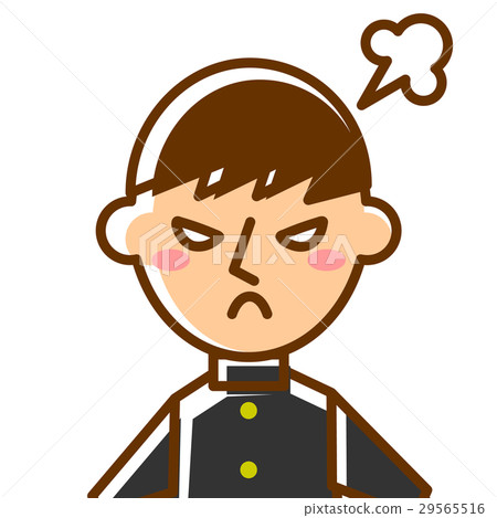 男人的學生對上半身感到不安 男人的學生對上半身感到不安 29565516