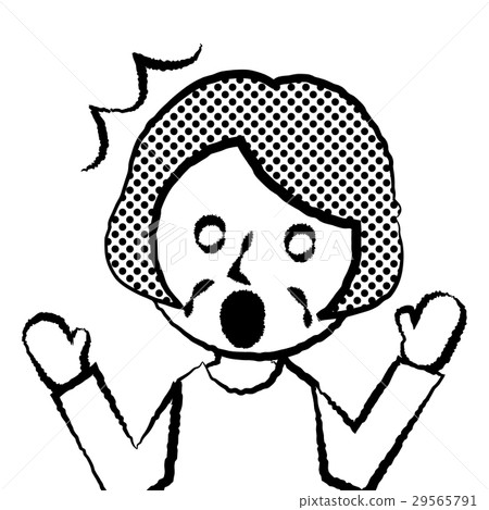 Granny surprised upper body 29565791