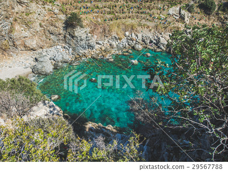 Scenic view of beautiful sea lagoon with turquoise Scenic view of beautiful sea lagoon with turquoise 29567788