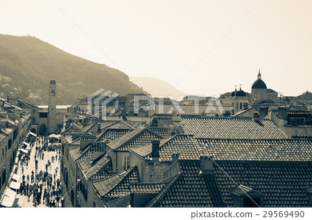 [Monochrome] Street of Dubrovnik 29569490