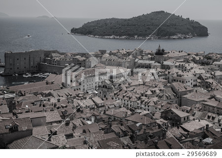 [Monochrome] Dubrovnik Old Town 29569689
