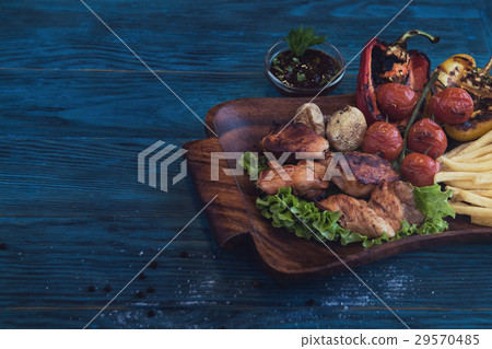 Grilled pork meat Grilled pork meat 29570485