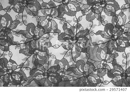 floral pattern on textile cloth texture background 29571407