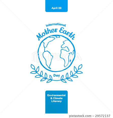 International Mother Earth Day, april 22 - Stock Illustration [29572137 ...