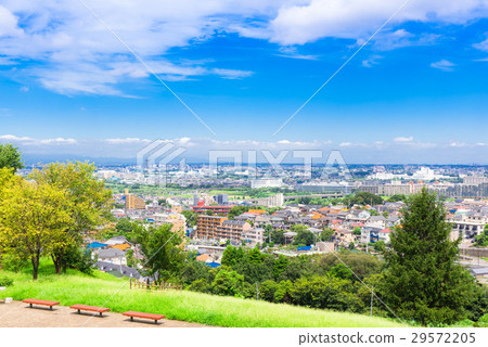 Residential area to see from the hill 29572205