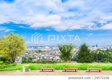 Residential area to see from the hill 29572206