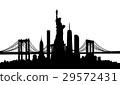 New York City skyline vector 29572431