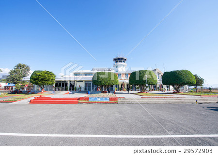 Pokhara airport gateway to trekking in Nepal  29572903