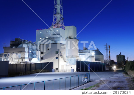 Factory night view Factory night view 29573024