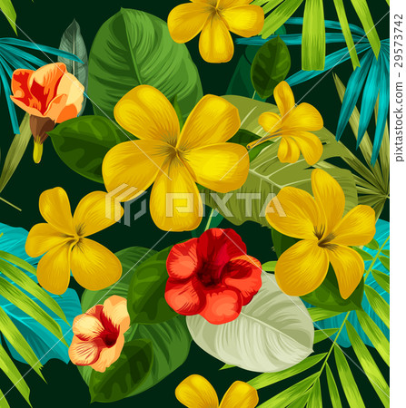 floral seamless pattern 29573742