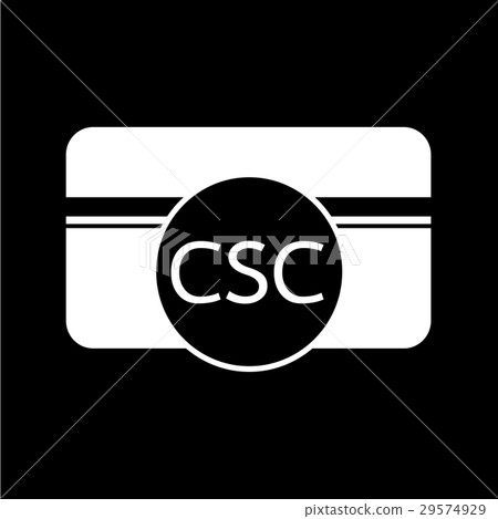 Card Security Code CSC icon illustration design 29574929