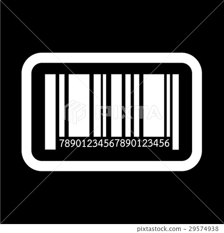 Barcode icon illustration design 29574938