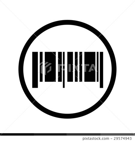 Barcode icon illustration design 29574943