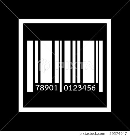 Barcode icon illustration design 29574947