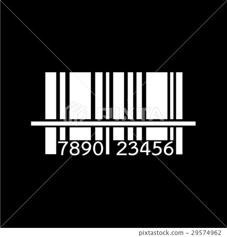 Barcode icon illustration design 29574962