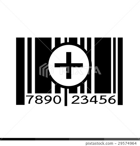 Barcode icon illustration design 29574964