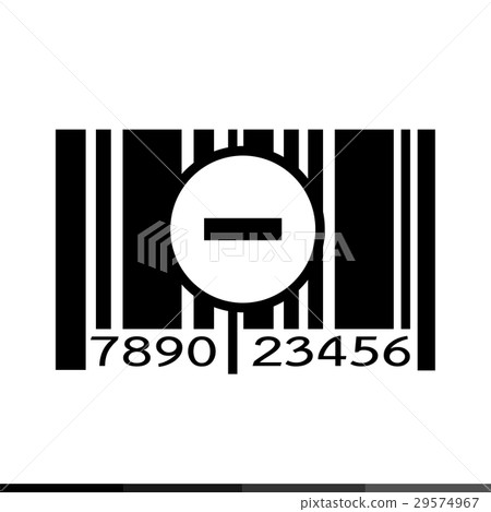 Barcode icon illustration design 29574967