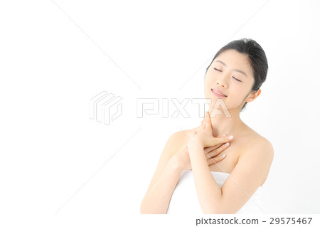 美女形象低頸露肩 29575467