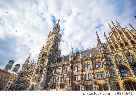 Marienplatz town hall in Munich, Germany 29575641
