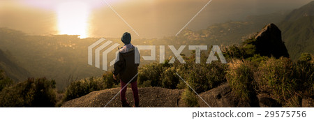 People who see the scenery from Yakushima summit 29575756