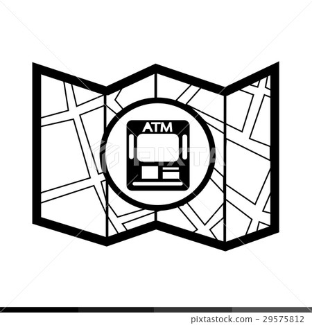 Map icon illustration design Map icon illustration design 29575812