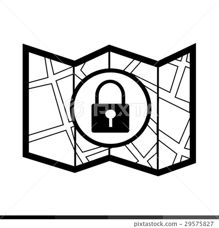 Map icon illustration design Map icon illustration design 29575827