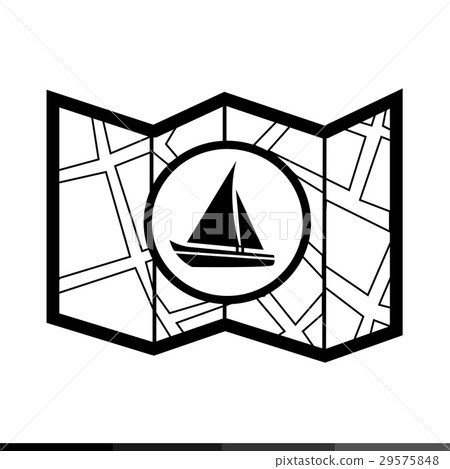 Map icon illustration design Map icon illustration design 29575848