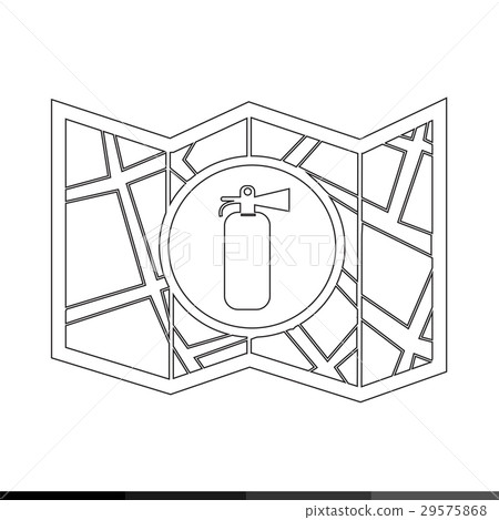 Map icon illustration design 29575868