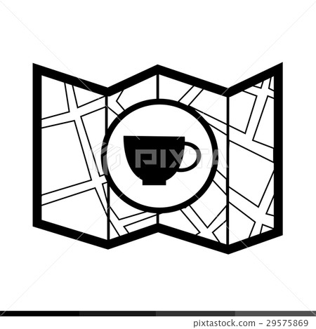 Map icon illustration design 29575869