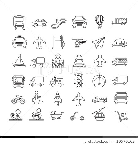 Transport icon illustration design Transport icon illustration design 29576162