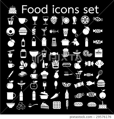 Food icon illustration design Food icon illustration design 29576176