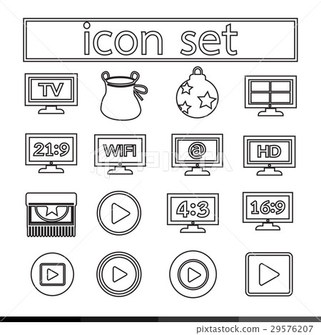 icon set illustration design icon set illustration design 29576207